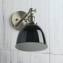Load image into Gallery viewer, Classic Black Farmhouse Wall Lamp