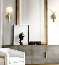 Load image into Gallery viewer, Frosted Glass Globe wall lamp