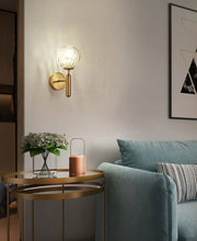 Load image into Gallery viewer, Modern Glass Globe Wall Light