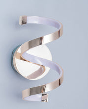Load image into Gallery viewer, Curved Metal LED Wall Lamp