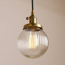 Load image into Gallery viewer, Farmhouse Brass Pendant Light