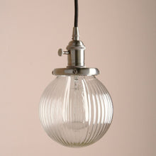 Load image into Gallery viewer, Vintage Textured Glass Globe Pendant Lights