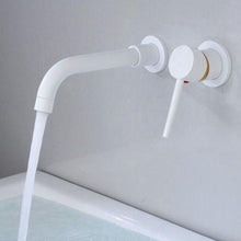 Charger l'image dans la galerie, White Wall Mounted Bathroom Faucet