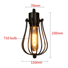 Load image into Gallery viewer, Vintage Cage Light