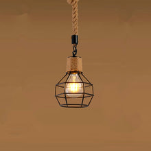 Load image into Gallery viewer, Vintage Rope Pendant Light