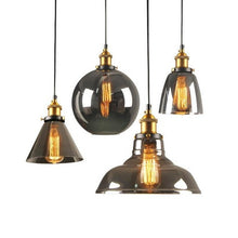 Load image into Gallery viewer, Vintage Glass Pendant Lights