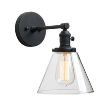 Load image into Gallery viewer, Black Vintage Wall Sconce