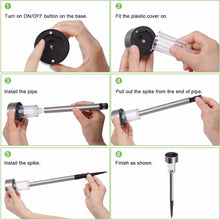 Charger l'image dans la galerie, Éclairage solaire moderne pour allées