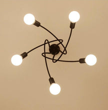 Load image into Gallery viewer, Vintage Black Ceiling Light