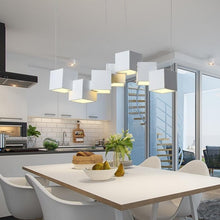 Charger l'image dans la galerie, Luminaire LED cubique moderne