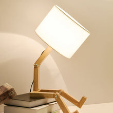 Charger l'image dans la galerie, Creative foldable wood desk lamp