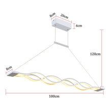 Load image into Gallery viewer, LED curved light fixture for kitchens, bedrooms and hallways