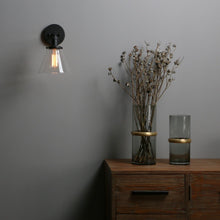 Load image into Gallery viewer, Black Vintage Wall Sconce