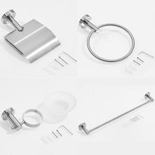 Load image into Gallery viewer, Stainless Steel Bathroom Hardware Set