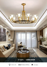 Charger l'image dans la galerie, Jefferson - Lustre fontaine moderne