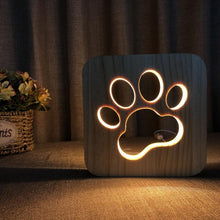 Charger l'image dans la galerie, Veilleuse LED en bois confortable