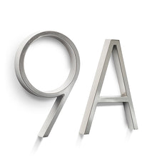 Charger l'image dans la galerie, Numéros de maison modernes argentés
