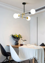 Charger l'image dans la galerie, Frosted Glass Modern Dining Room Chandelier