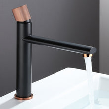 Charger l'image dans la galerie, modern black and rose gold faucet