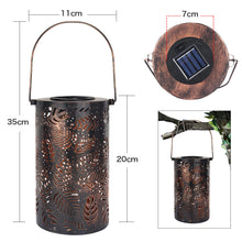 Load image into Gallery viewer, Jamila - Leaf Pattern Shadow Cast Lantern