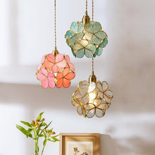 Load image into Gallery viewer, Glass Flower Pendant Lights