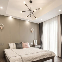 Load image into Gallery viewer, Modern Angled Multi-Bulb Pendant Light Fixture