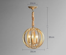 Charger l'image dans la galerie, Lustre cage moderne