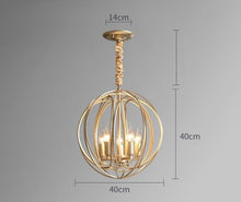 Charger l'image dans la galerie, Lustre cage moderne