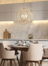 Charger l'image dans la galerie, Modern cage lamp for dining areas