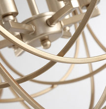 Charger l'image dans la galerie, Lustre cage moderne