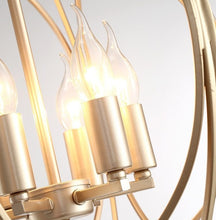 Charger l'image dans la galerie, Lustre cage moderne