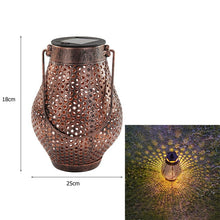 Charger l'image dans la galerie, Lanterne solaire rétro à projection d'ombre