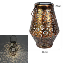 Charger l'image dans la galerie, Lanterne solaire rétro à projection d'ombre