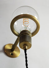 Load image into Gallery viewer, Vintage Hanging Ring Wall Sconce