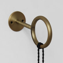 Load image into Gallery viewer, Vintage Hanging Ring Wall Sconce
