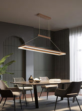 Load image into Gallery viewer, Contemporary Rectangular Frame LED Hanging Chandelier Light Fixture