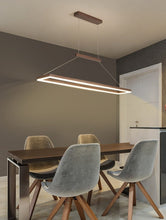Load image into Gallery viewer, Ultra Modern Rectangular Frame LED Hanging Light Chandelier