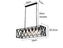 Charger l'image dans la galerie, Sizing Dimensions for Square Chandelier