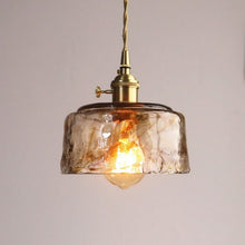 Load image into Gallery viewer, Vintage Handcrafted Glass Pendant Lights