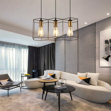 Load image into Gallery viewer, Celeste - Vintage Iron Frame Light Fixture