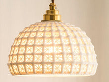 Charger l'image dans la galerie, Suspension en céramique tissée