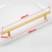 Charger l'image dans la galerie, Poignées d'armoires et de tiroirs modernes noires et dorées