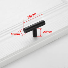 Charger l'image dans la galerie, Poignées d'armoires et de tiroirs modernes noires et dorées