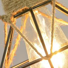 Load image into Gallery viewer, Vintage Rope Pendant Light