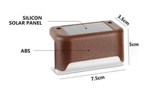 Cargar imagen en el visor de la galería, Luces solares para barandillas y escaleras