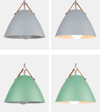 Charger l'image dans la galerie, Suspensions à sangles en cuir