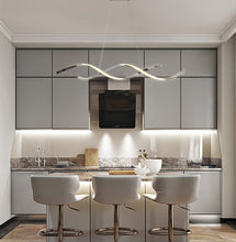 Load image into Gallery viewer, Spiral Modern Aluminum Chandelier