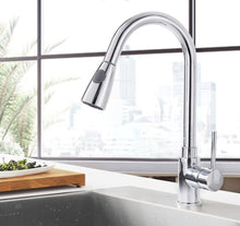 Charger l'image dans la galerie, Chrome Retractable Kitchen Faucet