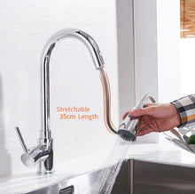 Charger l'image dans la galerie, Retractable Pull Out Chrome Faucet