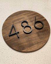 Load image into Gallery viewer, Modern House Numbers